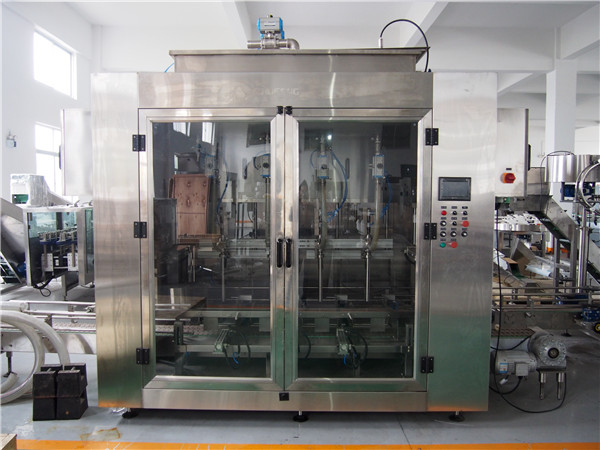 Automatické plniace zariadenie na potravinársky olej a baliaci stroj na olivový olej