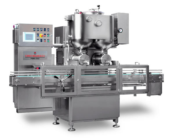 Stroj na plnenie ovocných džemov s dvojitou hlavou 