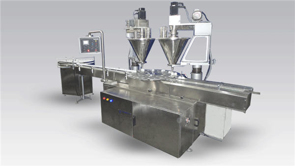 6-hlavový plnoautomatický plniaci prášok kávy 