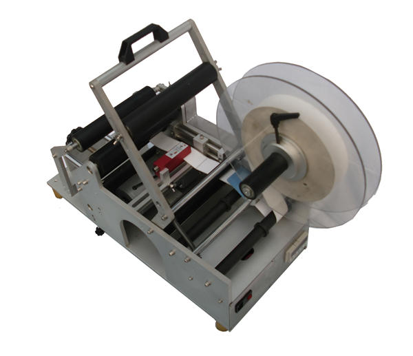 Výrobné fľaše poloautomatické etiketovacie zariadenie